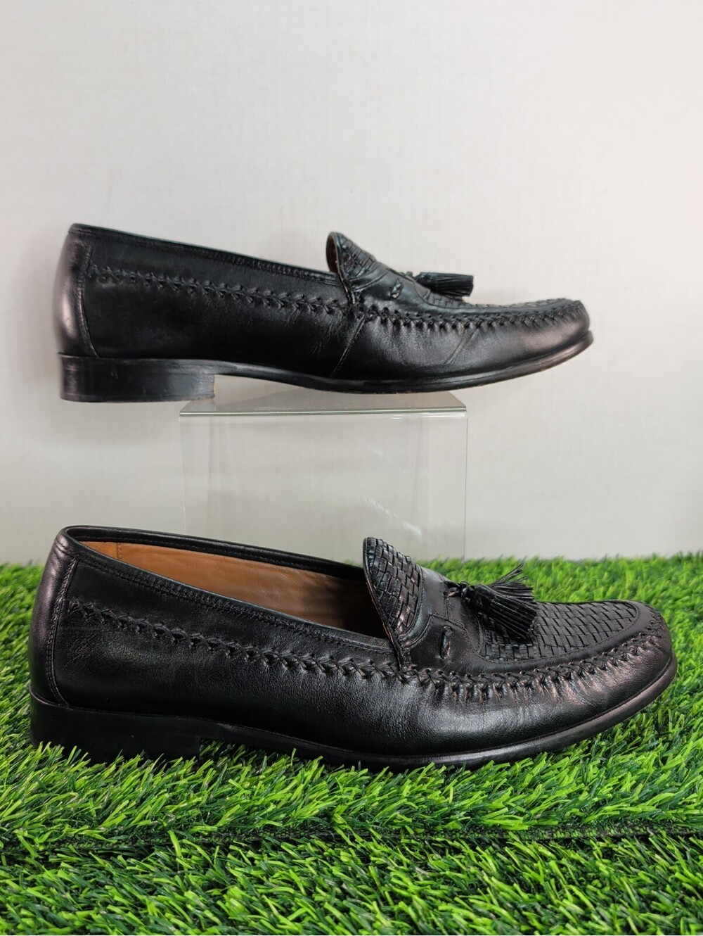 Domani Men's Size 13 Tassel Weaved Loafers Shoes India